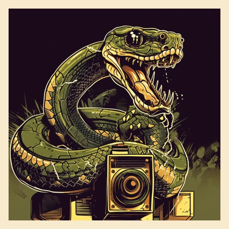 Dites serpent « fromage »