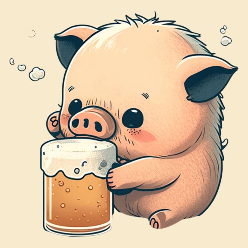 Boissons sucrées au cochon BIer