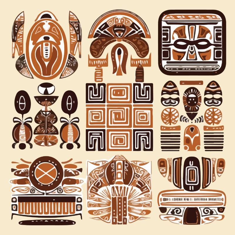 Afrikanische Folklore