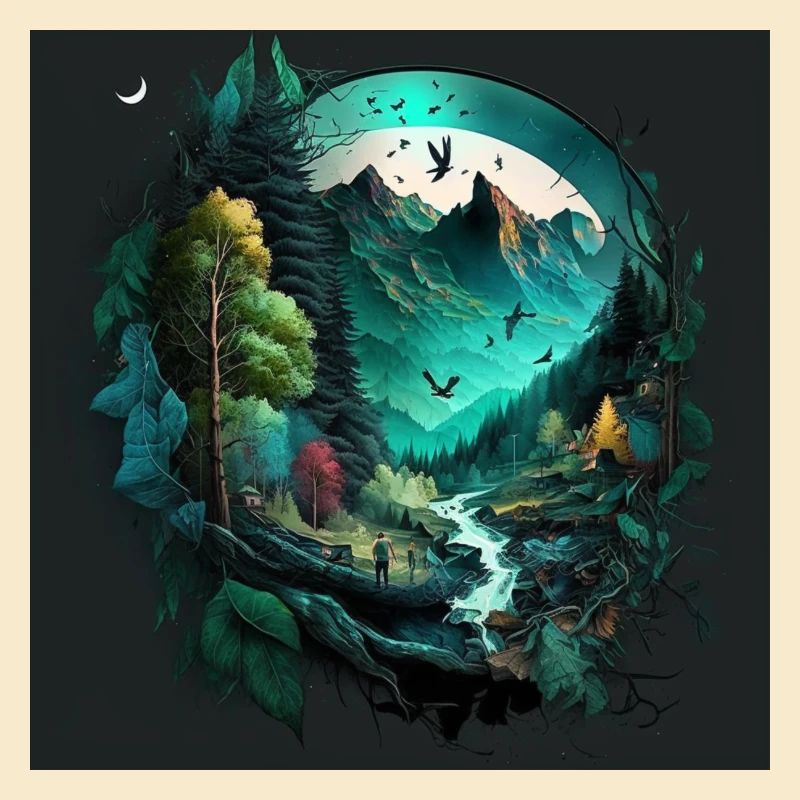 Nature paintings