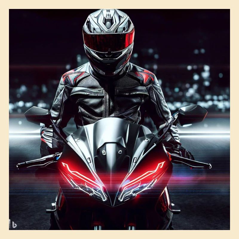 Motorrad digitale Kunst