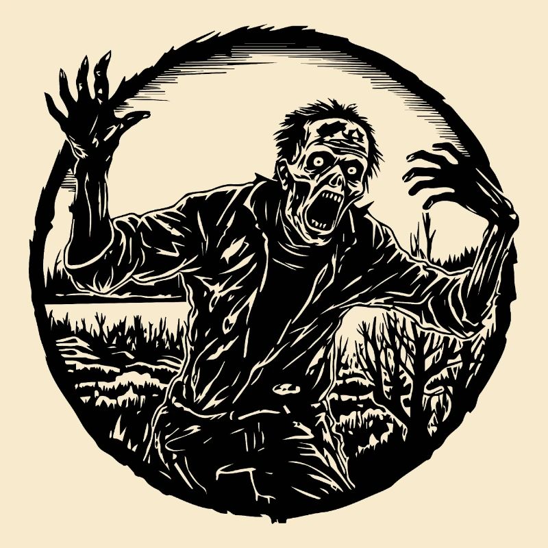 Zombie Undead Halloween Horror
