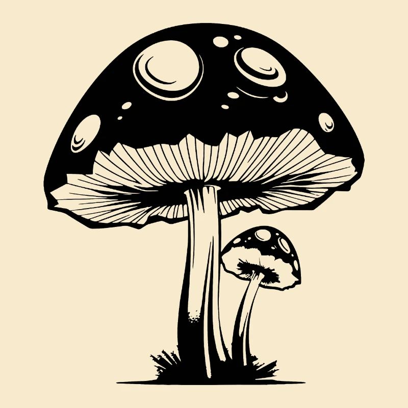 Champignon Cueilleur de champignons Champignons Champignons