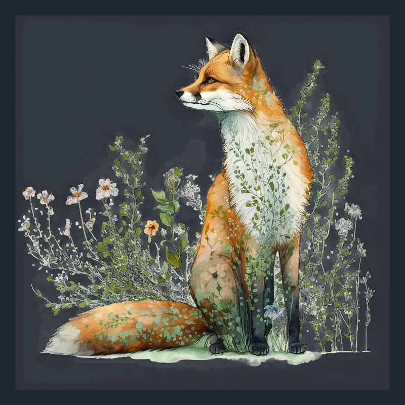 Fox in the meadow