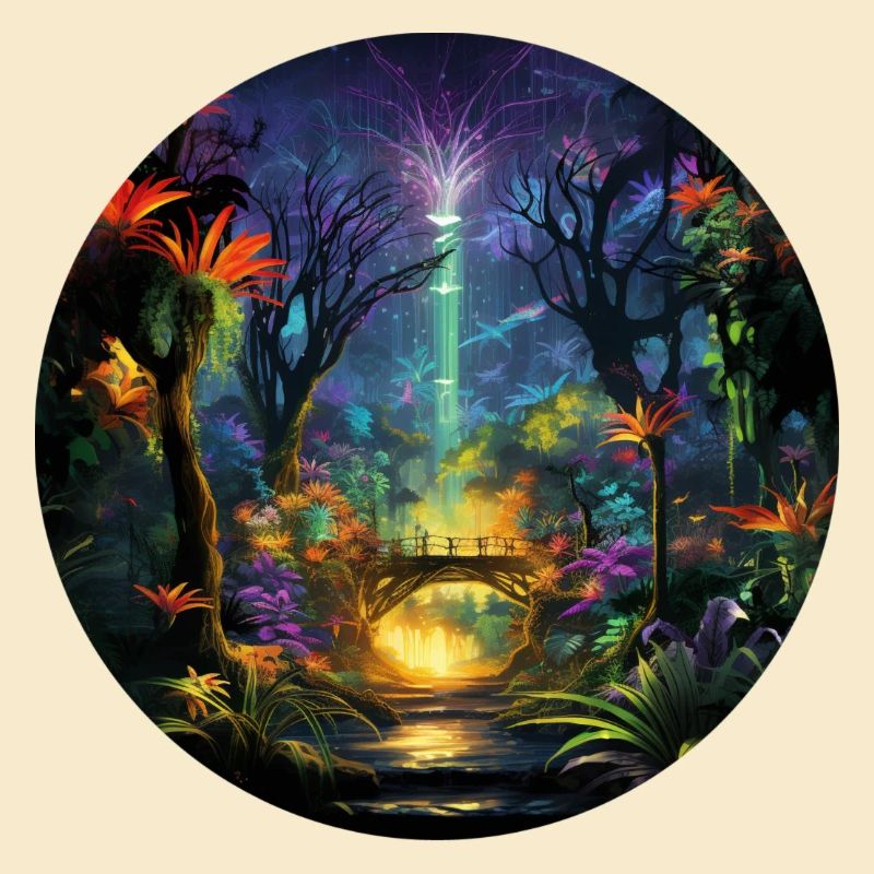 Urbanes Neon-Abenteuer: Entdecke den Neon Jungle