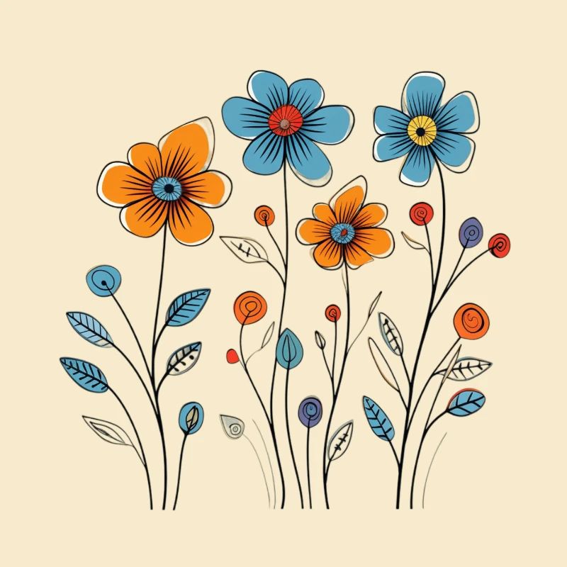 Mélange de fleurs