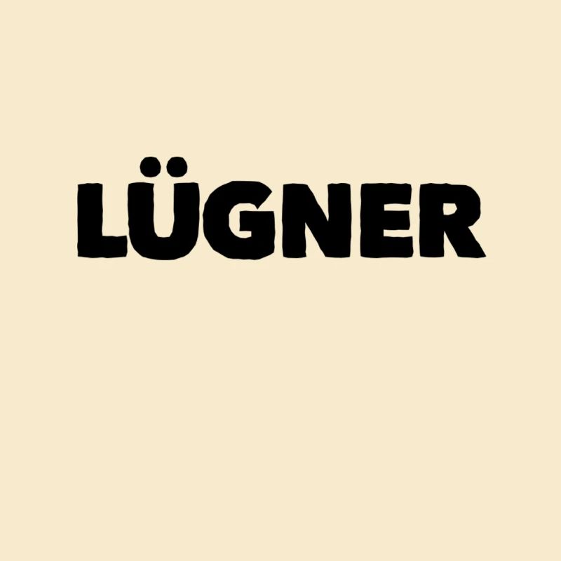 vor dir steht ein Lügner