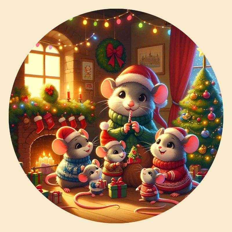Christmas with mice
