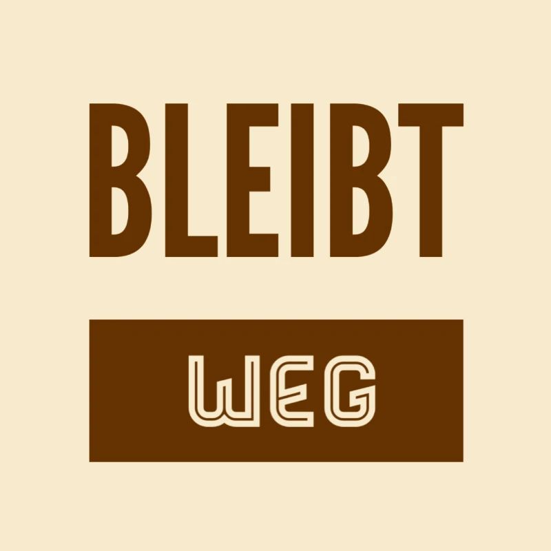 bitte halten sie Abstand