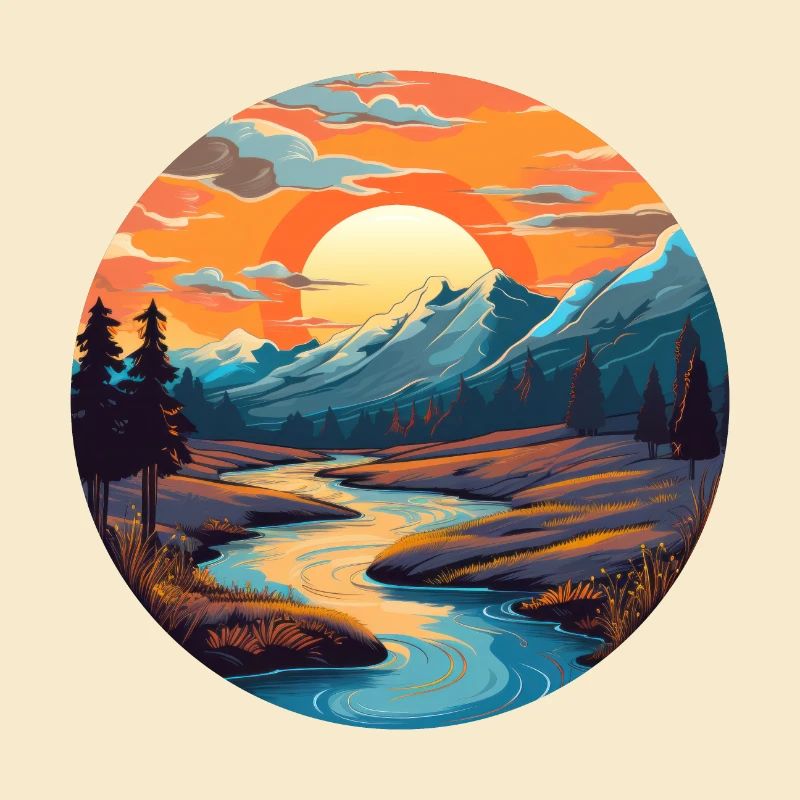 Traumlandschaft Fluss
