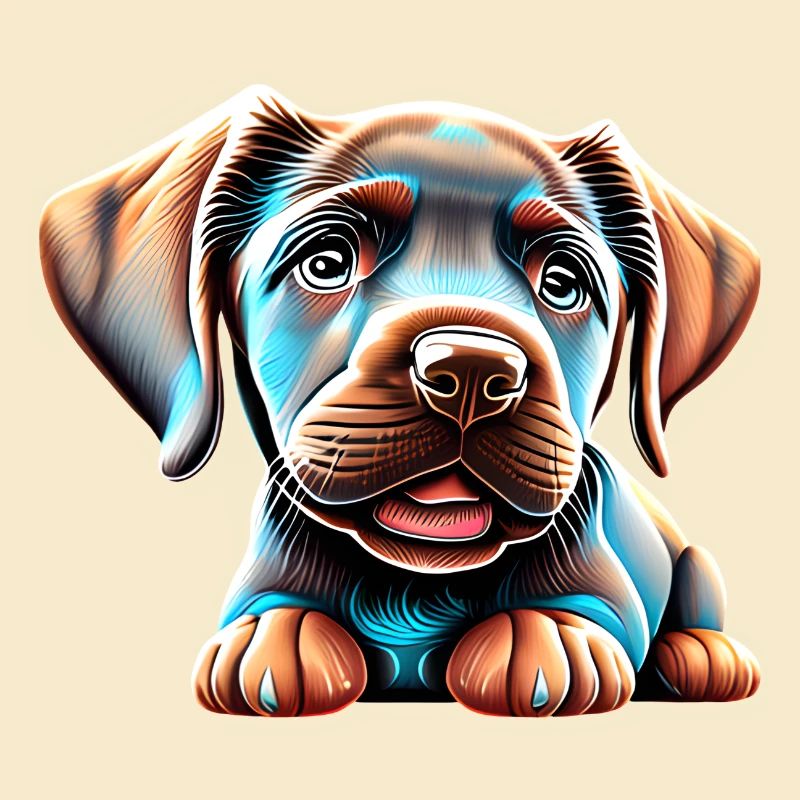 Labrador Propriétaire Chiot Labrador Retriever