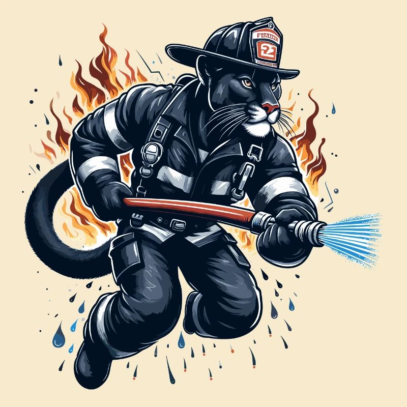 Fire Brigade Panther Jaguar Gift