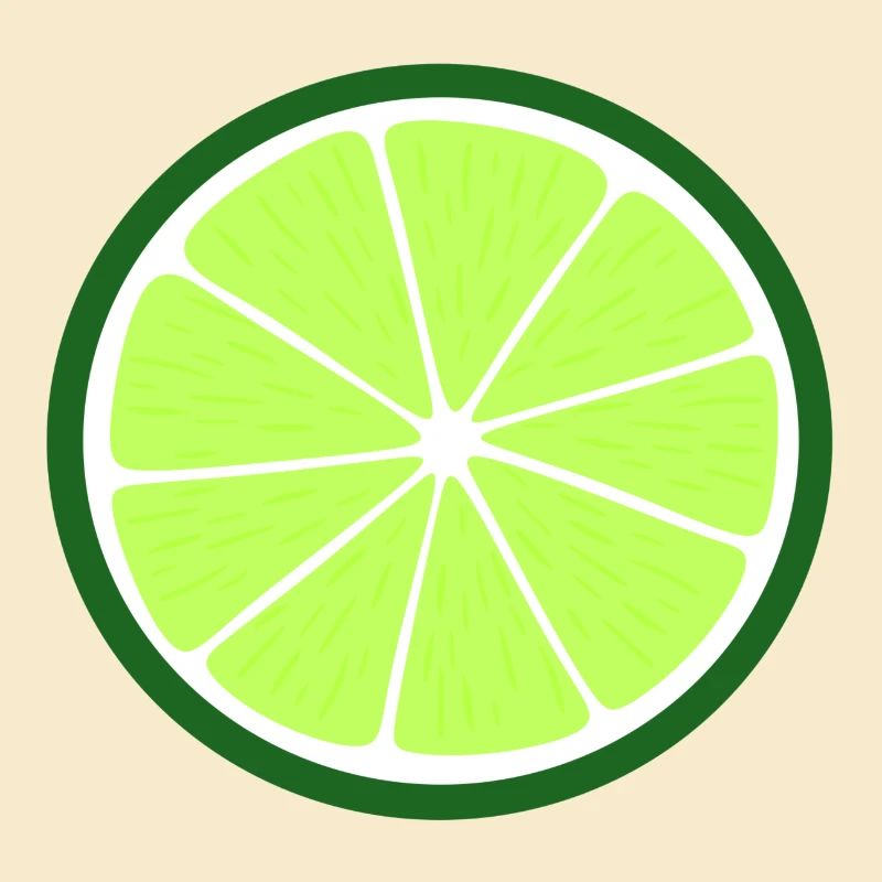 Tranche de citron vert