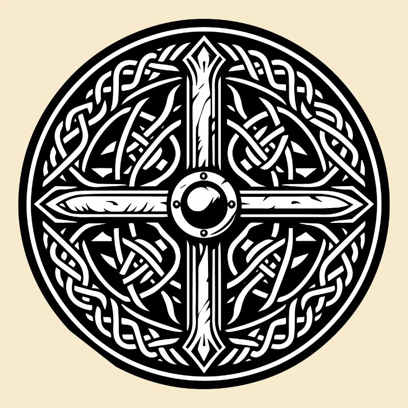 Alte Wikingersymbole Keltisch-Gälisch - Version 2