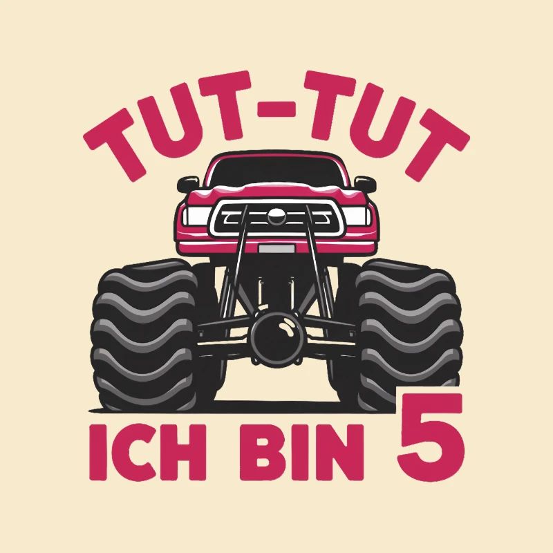 Monster Truck - Ich bin 5 - Einzigartiges Geschenk