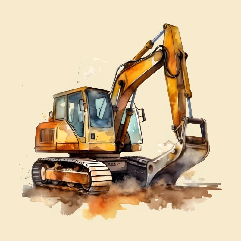 Pelleteuse de chantier