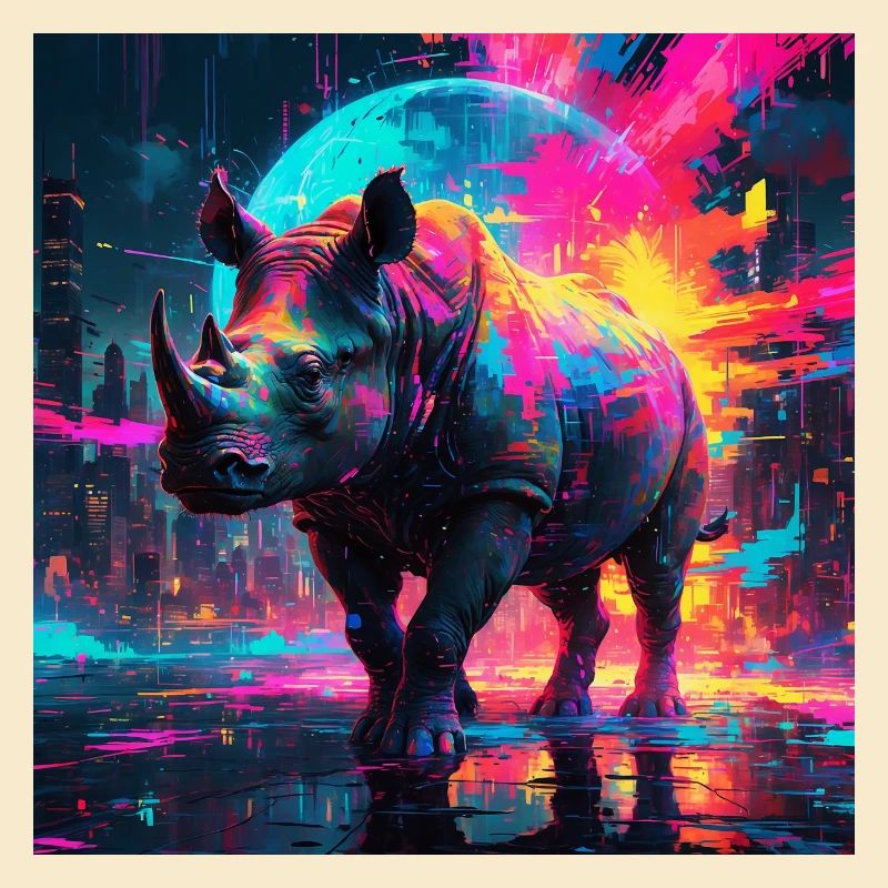 Neon Nashorn