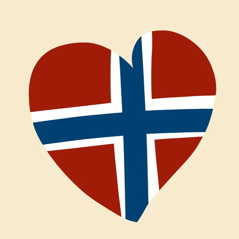Norwegen Herz