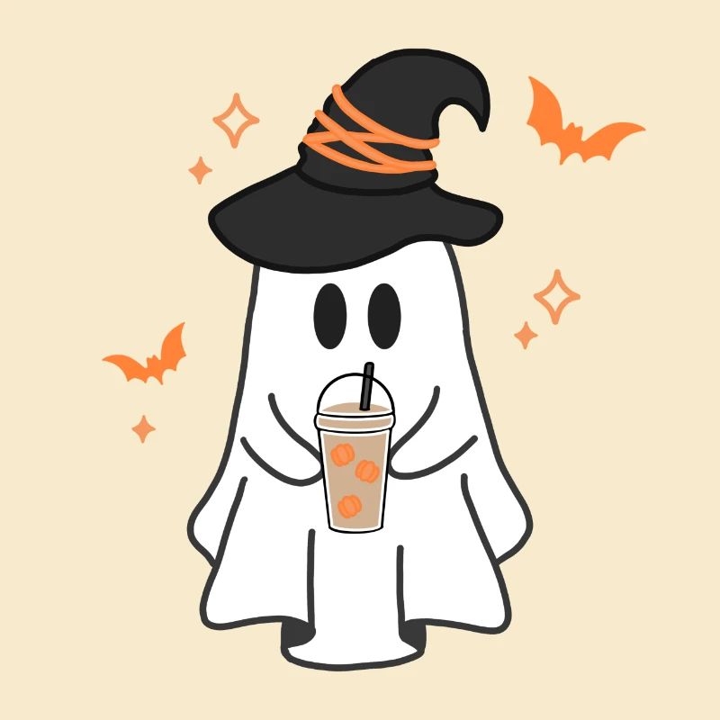 Pumpkin Latte Ghost