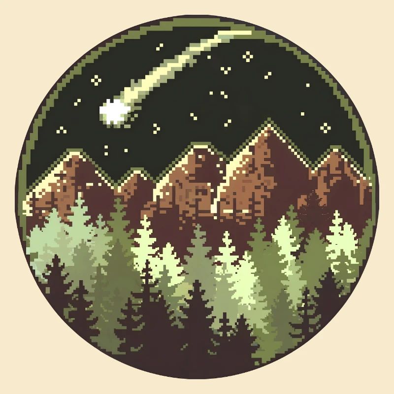 Forêt de pixels