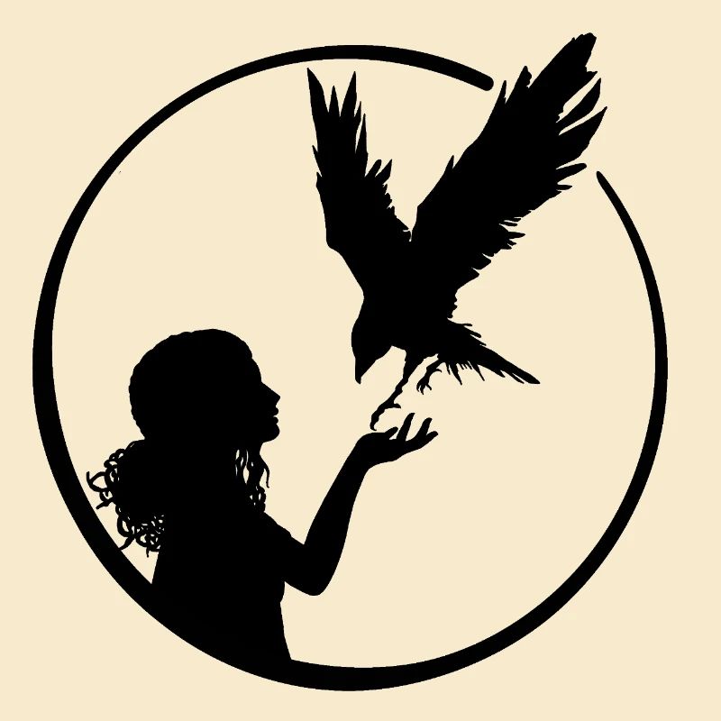 Maedchen Vogel
