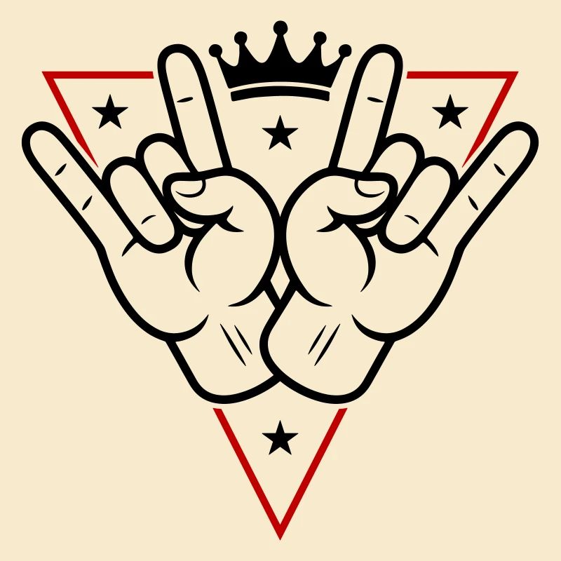 Hand Party Zeichen Feiern