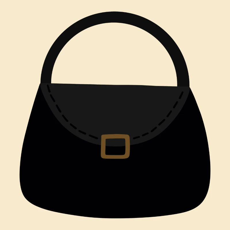 Black Leather Bag