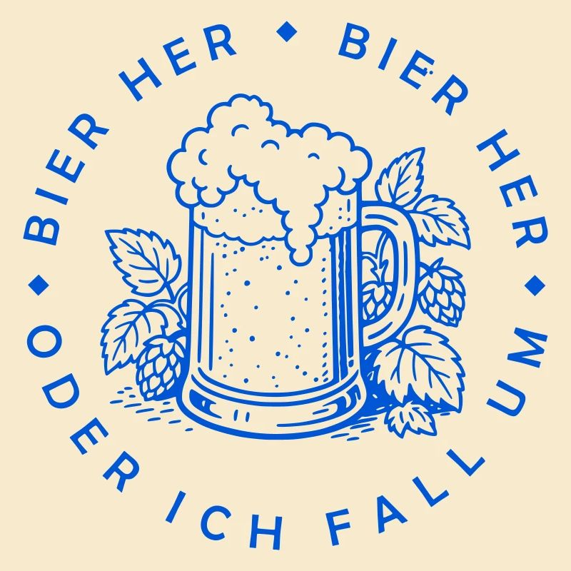 Bienen hier - Oder ich fall um!