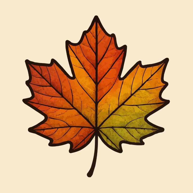 blatt herbst ahornblatt