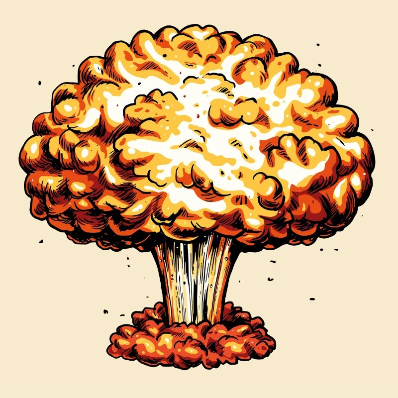 Une bombe - bombe atomique