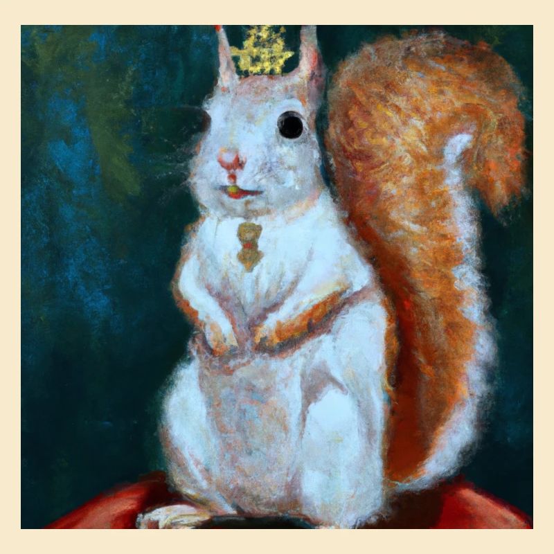 Die Eichhörnchen Königin