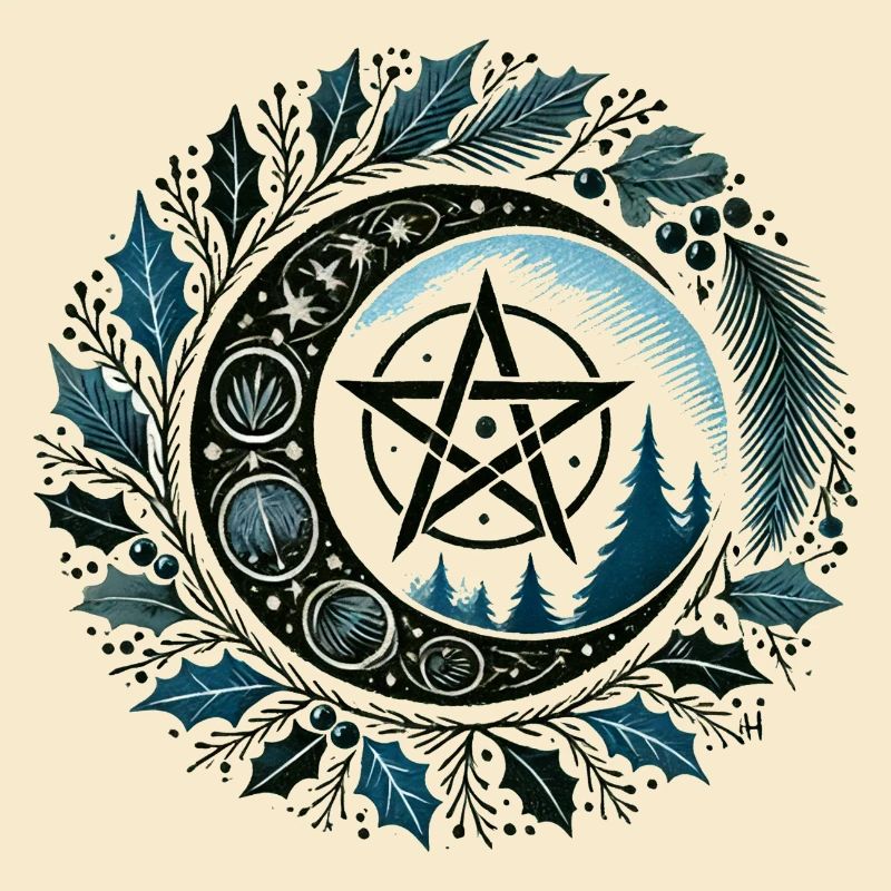 Yule Pentacle