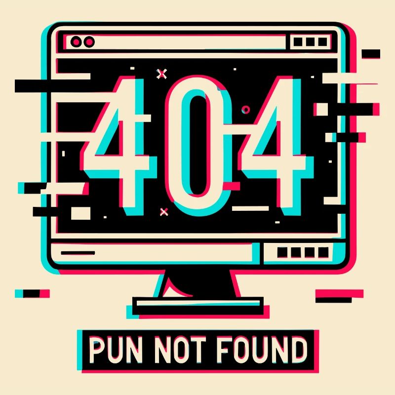 Error 404 Pun Not Found