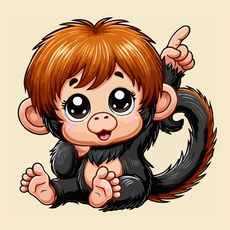 Bébé orang-outan