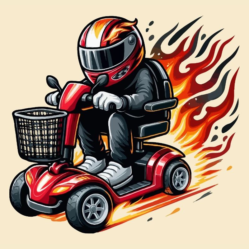 Scooter de course