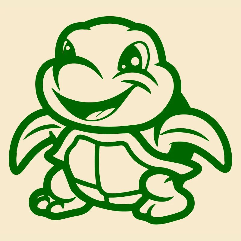 Turtle Comic Animal