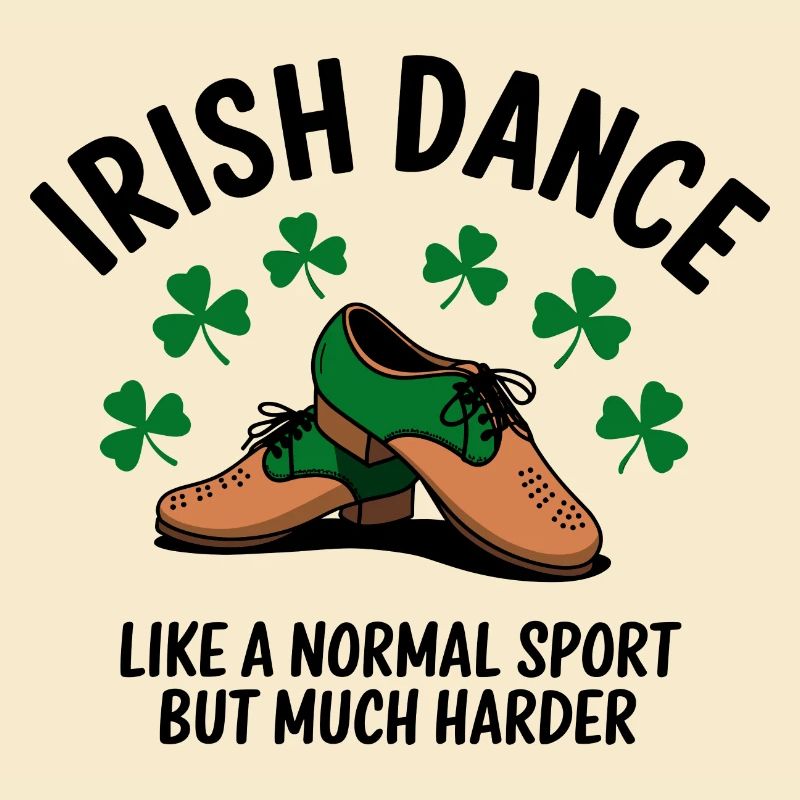 Travail acharné dans la danse irlandaise