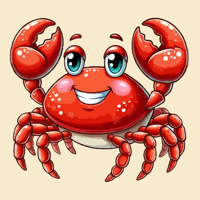 Rotes Meer Krabbe