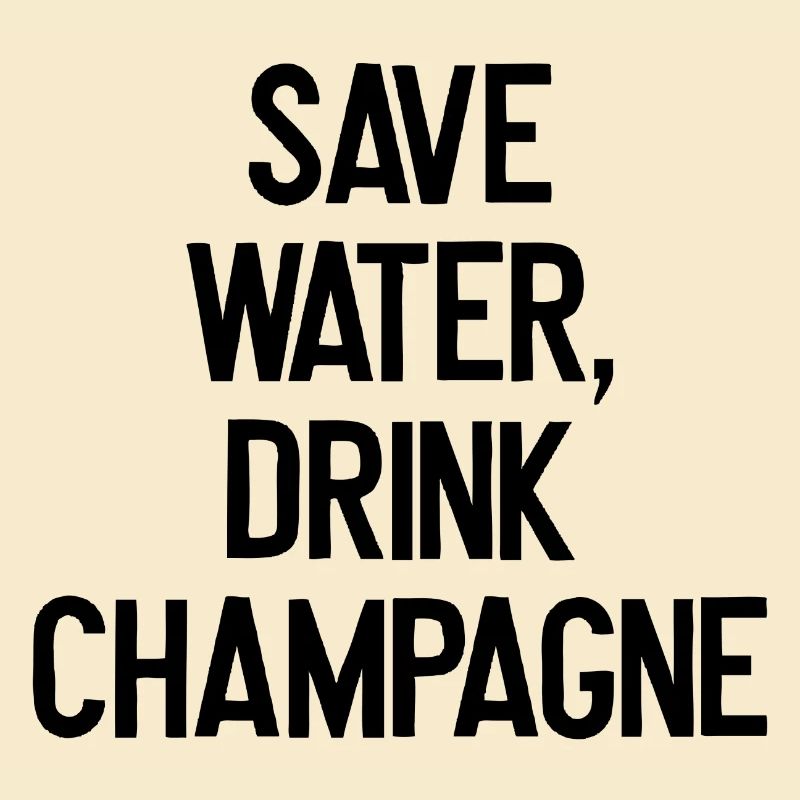 Save Water, Drink Proverbe