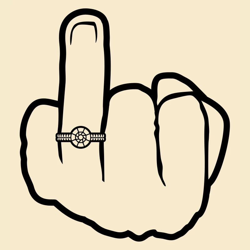 Wedding ring hand wedding