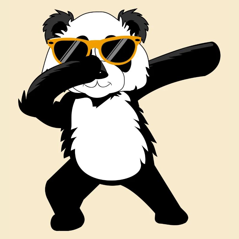 Panda Bär Dabbing Dab Tanz Geschenk