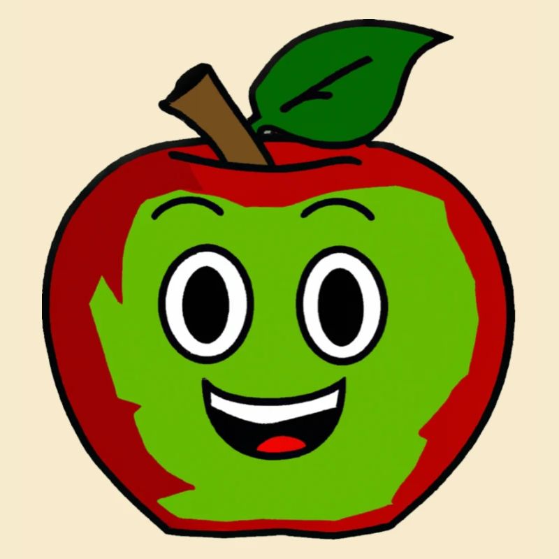 Funny Apfel