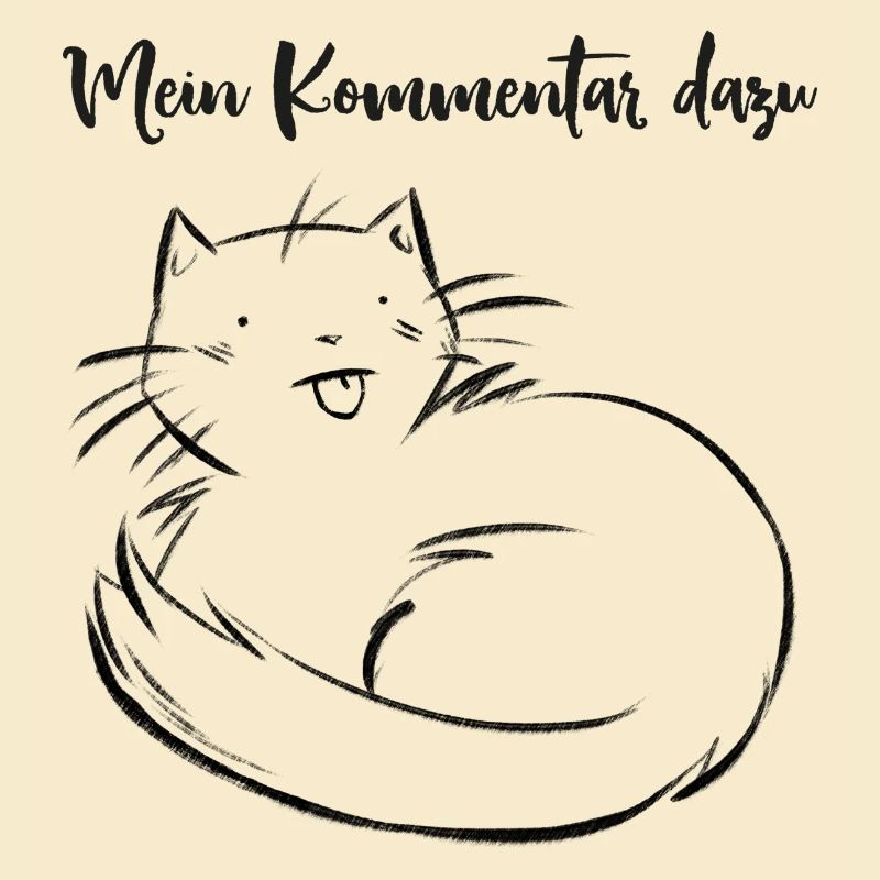 Cat - My comment - black
