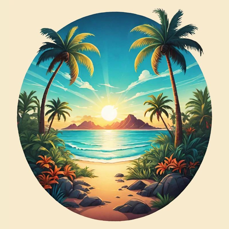 Sur la plage