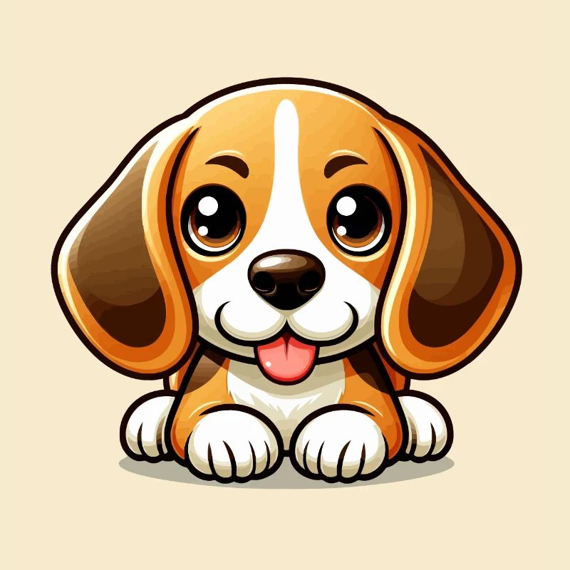 Cute Beagle Dog