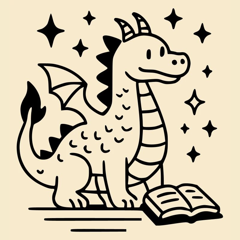 Drachen-Zeichnung