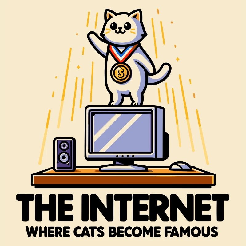 L’Internet où les chats deviennent célèbres