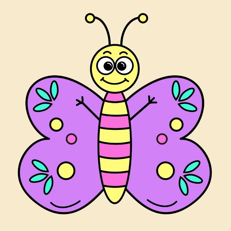 Butterfly Purple