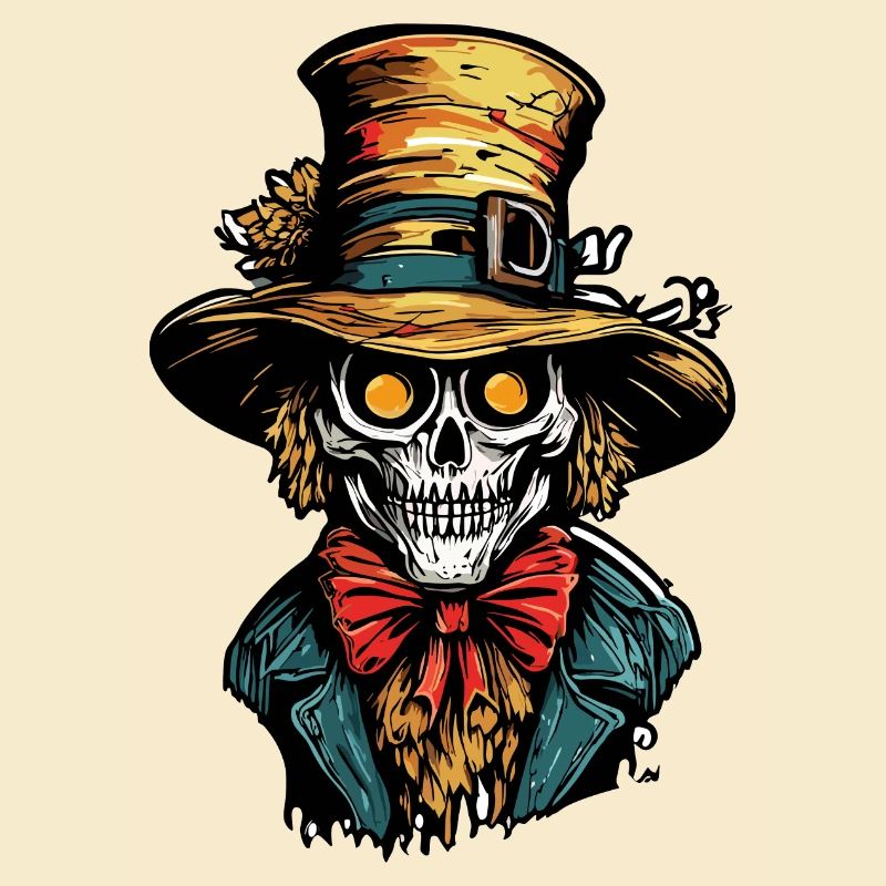 Vogelscheuche / Erntehelfer / Maisfeld / Feld