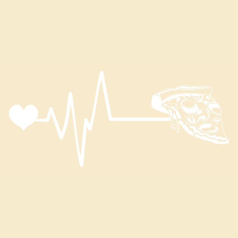 Pizza Puls Herz Liebe